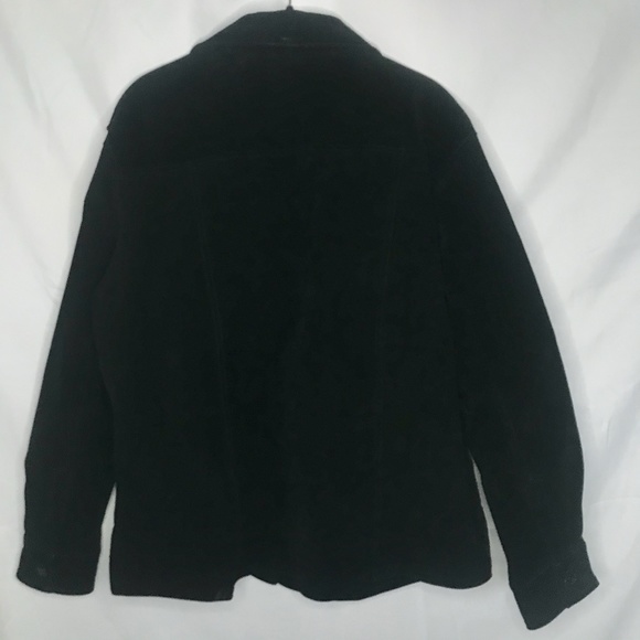 VNTG AMI Black Suede Jacket - Picture 3 of 4